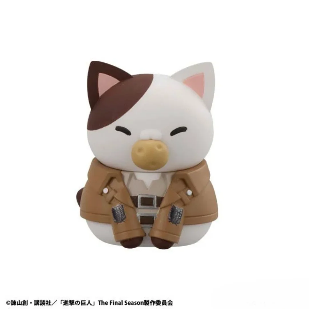 Attack on Titan - MEGA CAT PROJECT - Shingeki no Nyanko Survey Corps Group danyan! 1BOX(8PCS)[PRE-ORDER](RELEASE JAN26) - Image 7