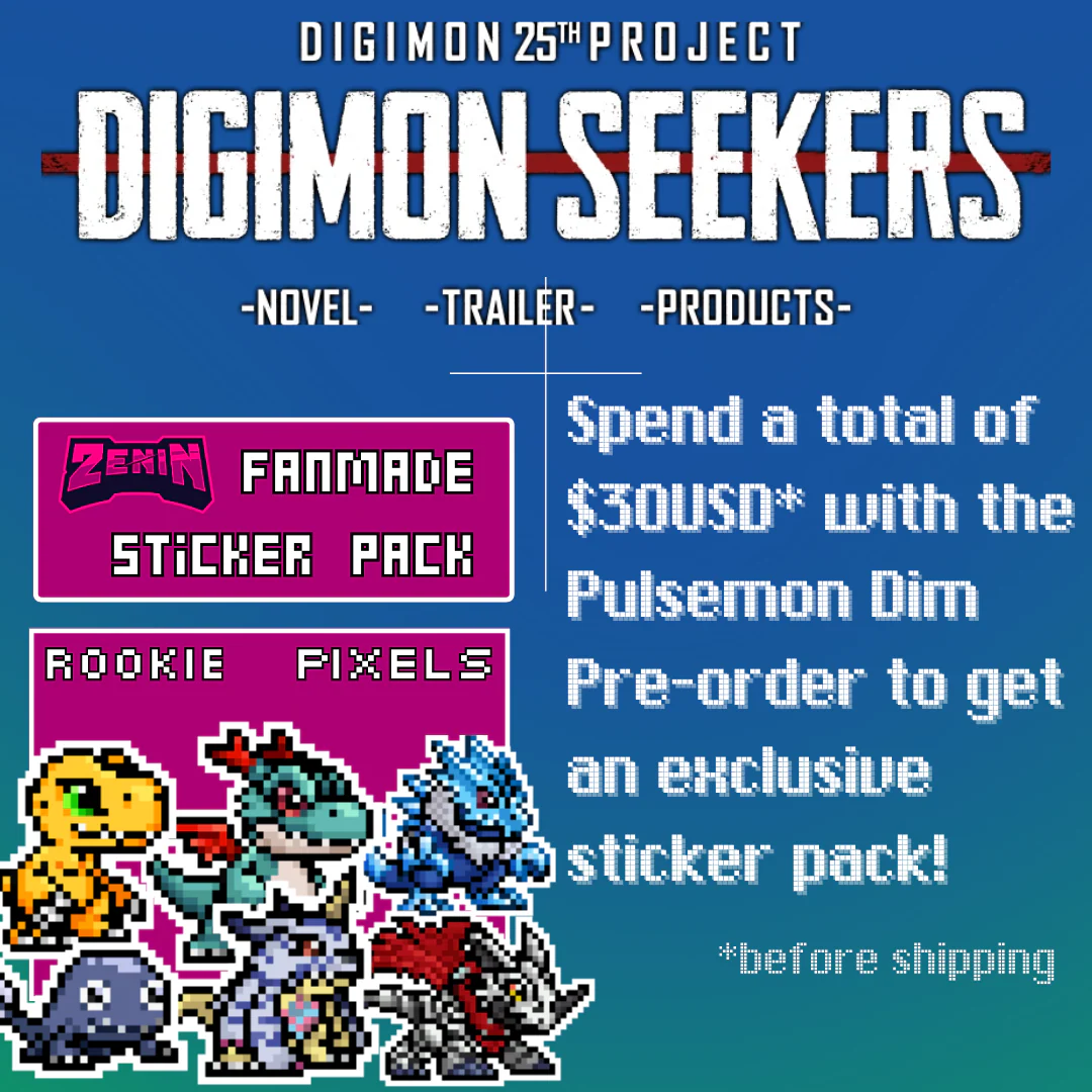BE MEMORY - DIGIMON SEEKERS Pulsemon Dim [INSTOCK] - Image 2
