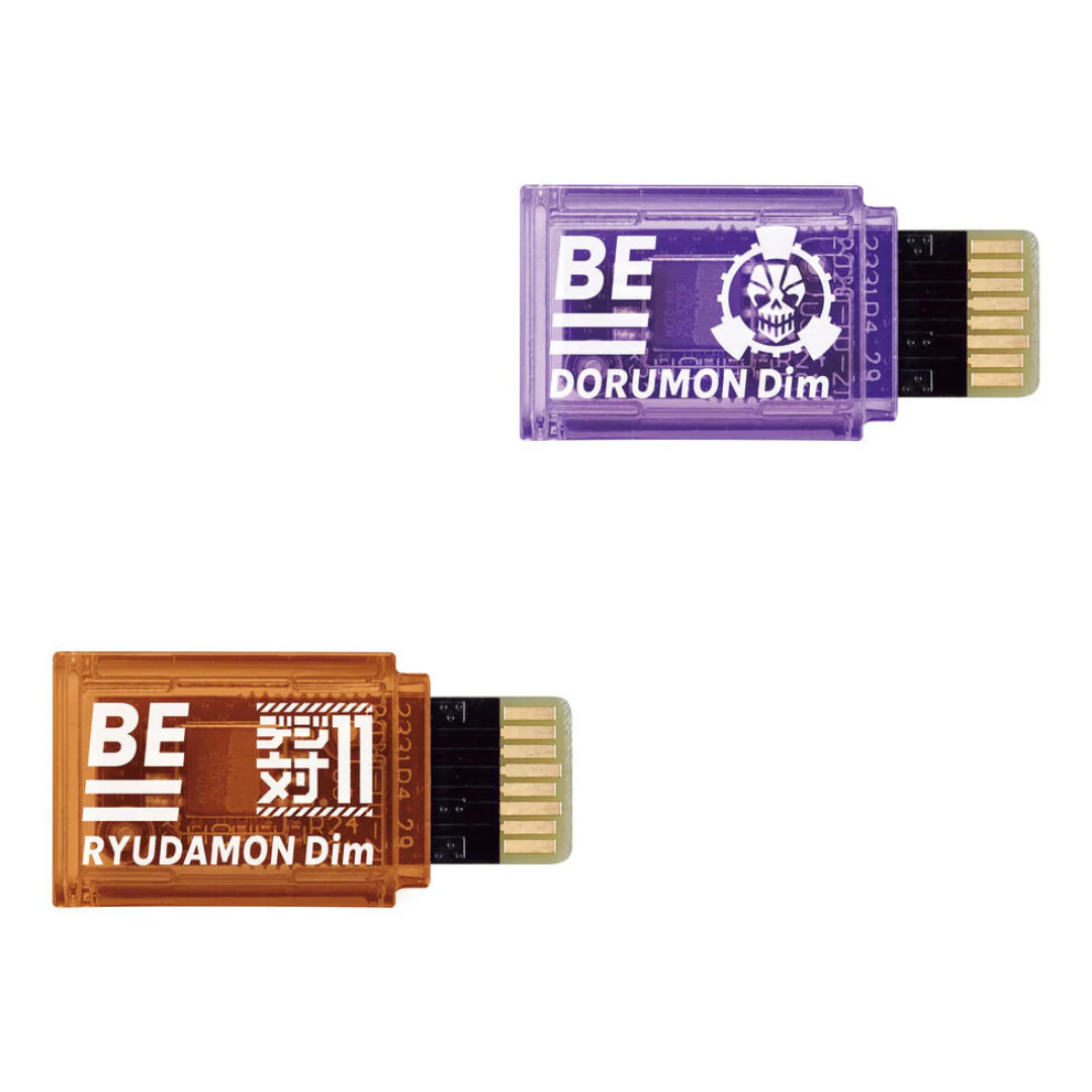 BE MEMORY - Digimon Seekers Ryudamon Dim & Dorumon Dim [INSTOCK]