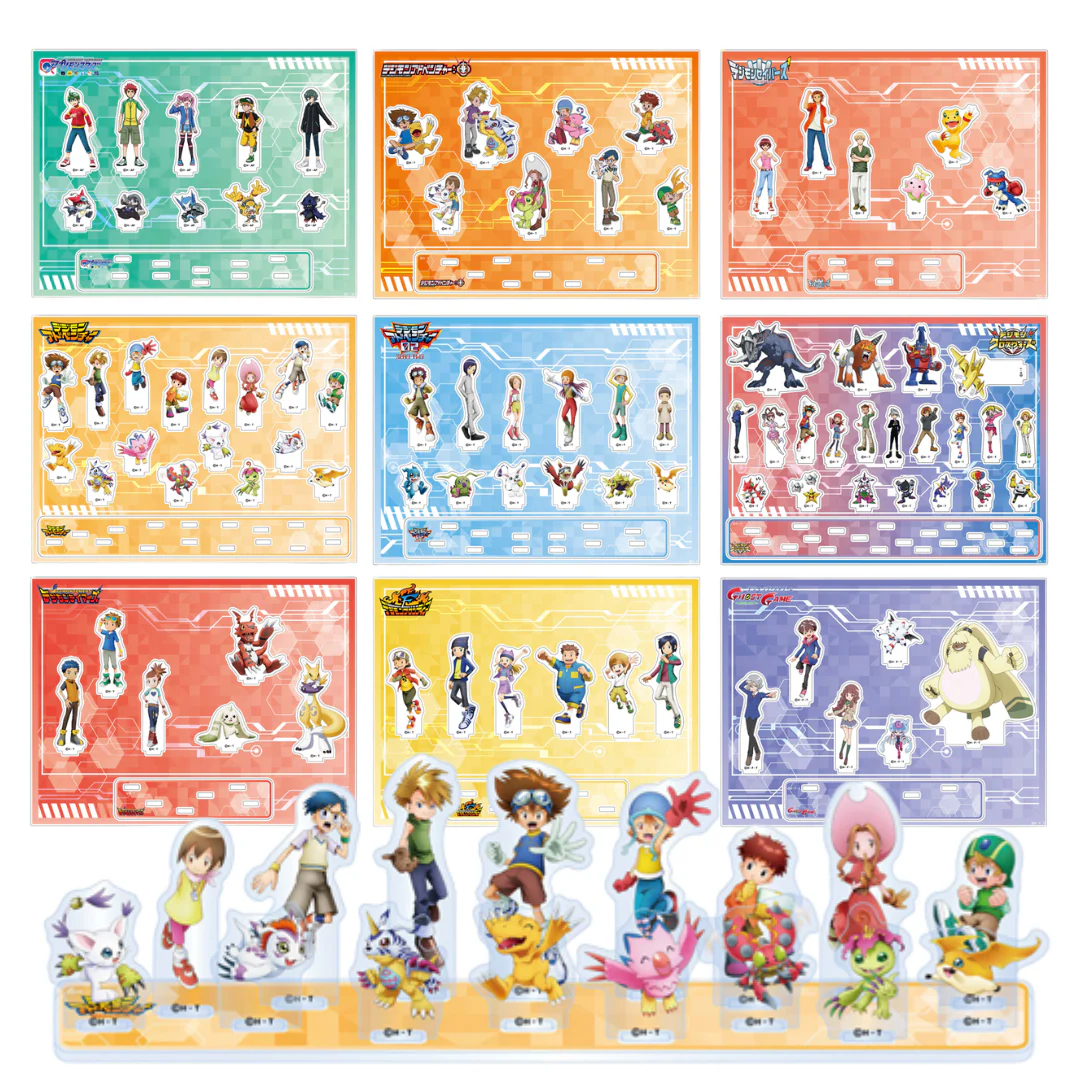 Digimon  - Digimon Anime Series - Acrylic Stand Odaiba [INSTOCK]