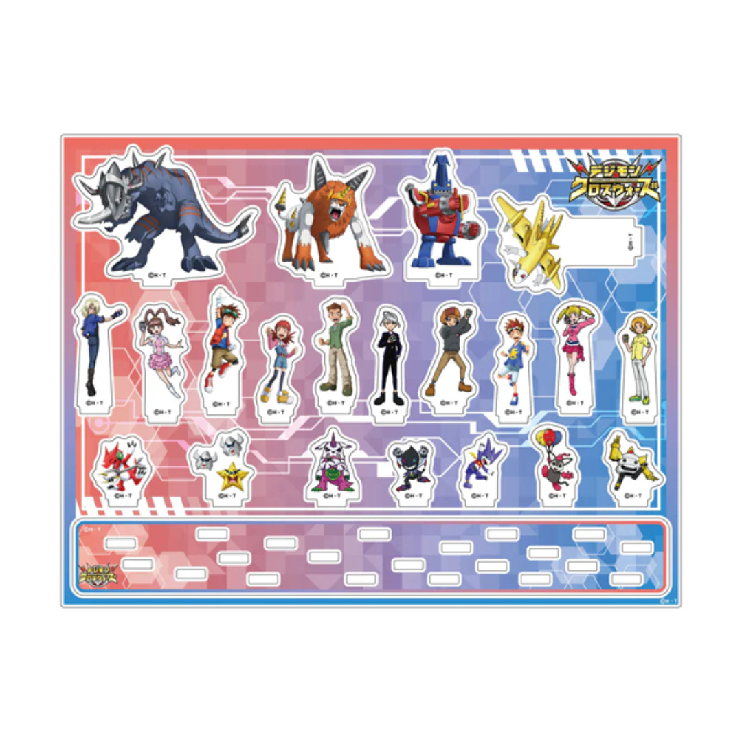 Digimon  - Digimon Anime Series - Acrylic Stand Odaiba [INSTOCK] - Image 17