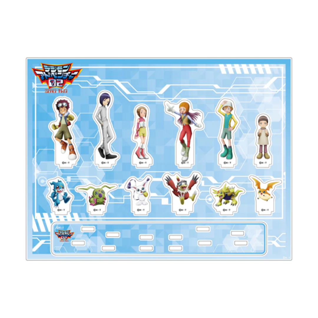 Digimon  - Digimon Anime Series - Acrylic Stand Odaiba [INSTOCK] - Image 9