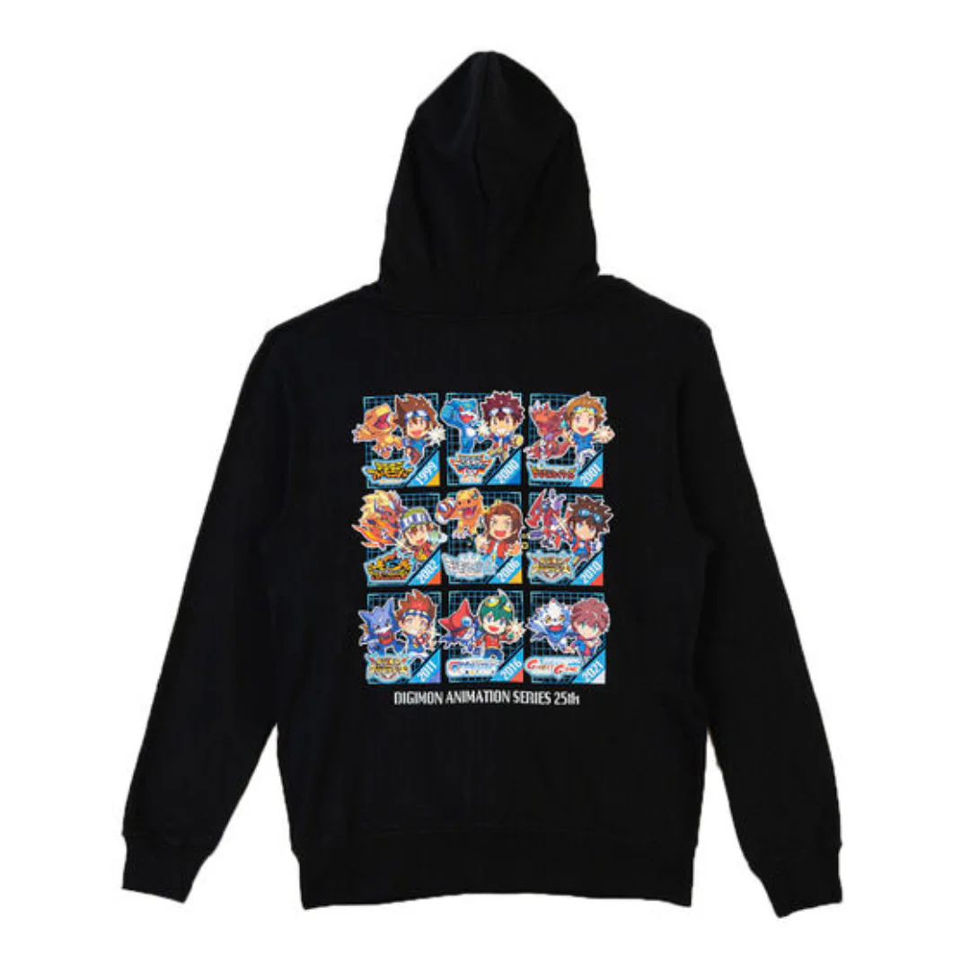 Digimon Adventure 25th Anniversary Anime Series Hoodie [INSTOCK] - Image 3