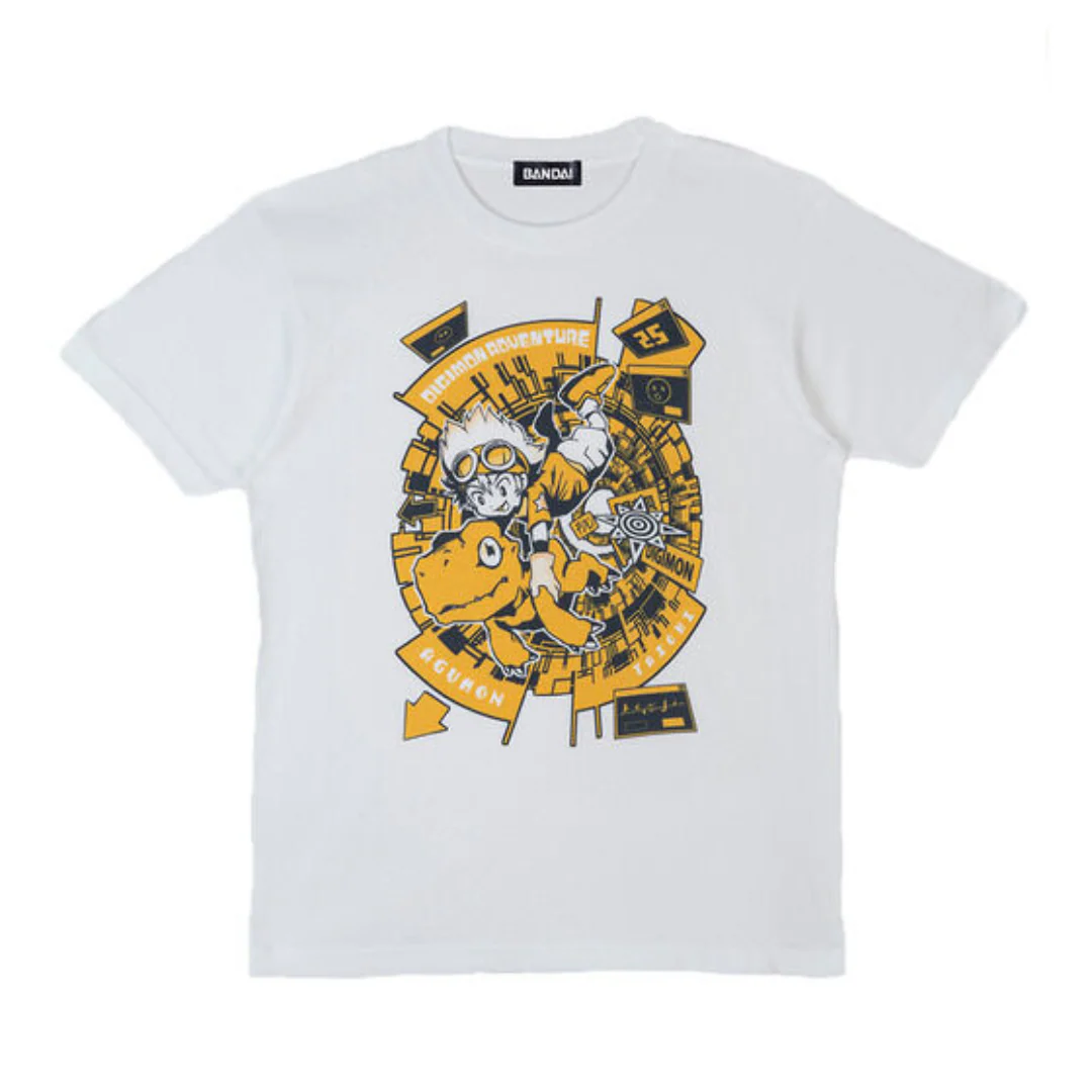 Digimon Adventure 25th Anniversary T-shirt (Taichi & Agumon) [PRE-ORDER] (RELEASES SEP-OCT24) - Image 3