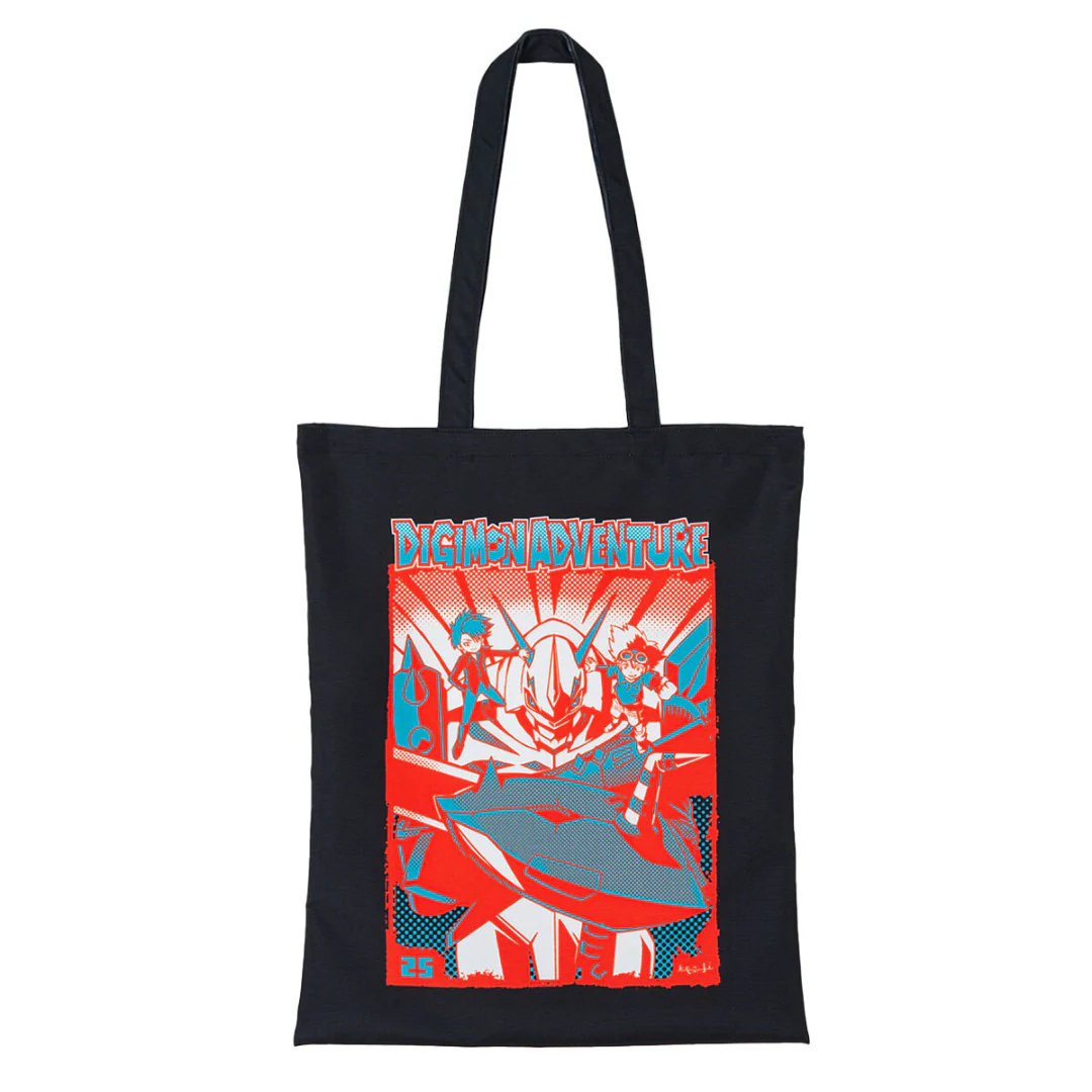 Digimon Adventure 25th Anniversary Tote Bag (Taichi, Yamato and Omegamon) [PRE-ORDER] (RELEASES SEP-OCT24) - Image 2