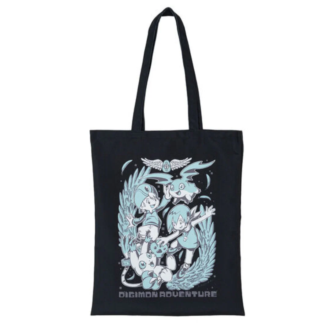 Digimon Adventure 25th Anniversary Tote Bag (Takeru & Patamon & Hikari & Tailmon) [PRE-ORDER] (RELEASES SEP-OCT24) - Image 2