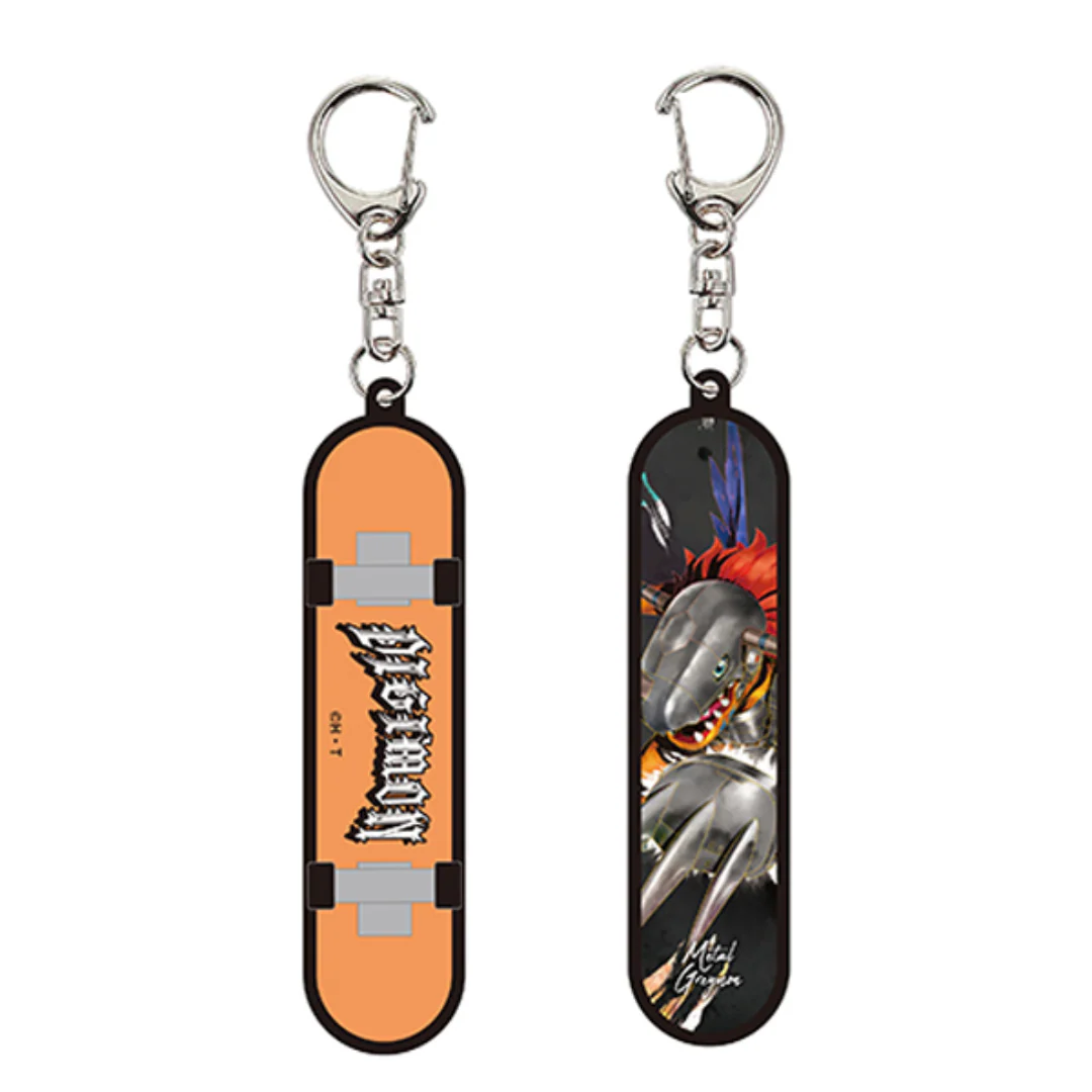 Digimon - Digimon Adventure Anibirth Collab - Skateboard Street Keychain Blind Box [INSTOCK] - Image 2