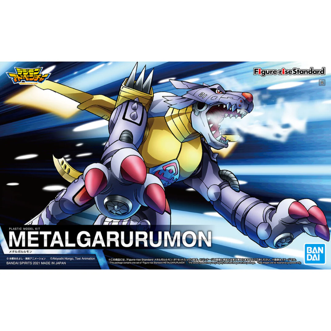 Digimon - Figure-rise Standard MetalGarurumon [INSTOCK] - Image 2