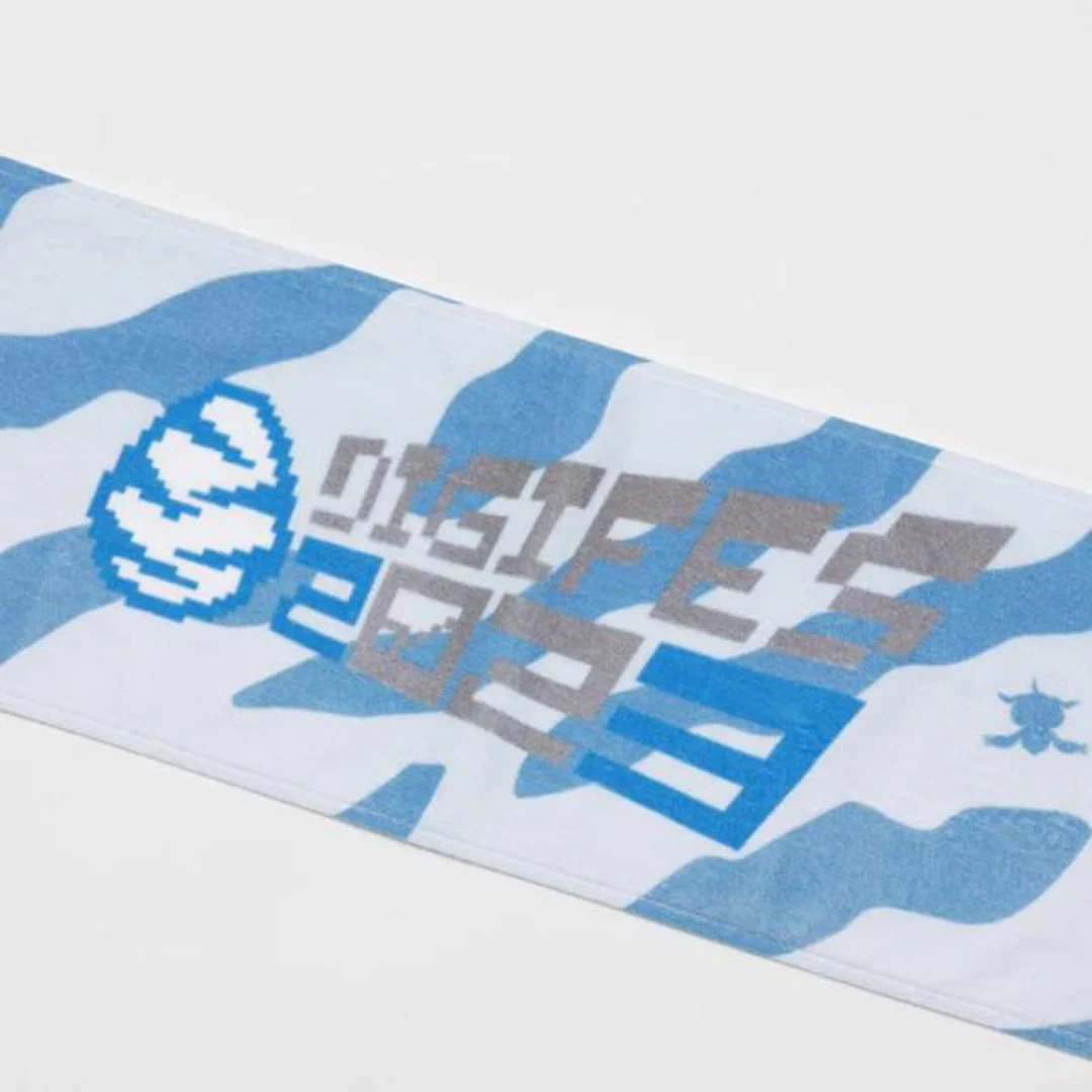 Digimon Partners -  DigiFes 2023 Digitama Pattern Muffler Towel [INSTOCK] - Image 2