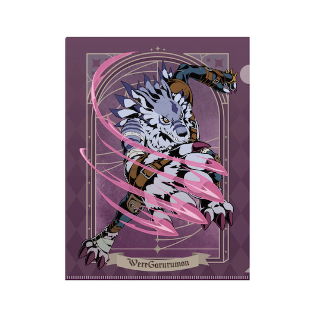Digimon- Pop Up Store Exclusive - Digimon Adventure Ink Style Plastic File [INSTOCK] - Image 10