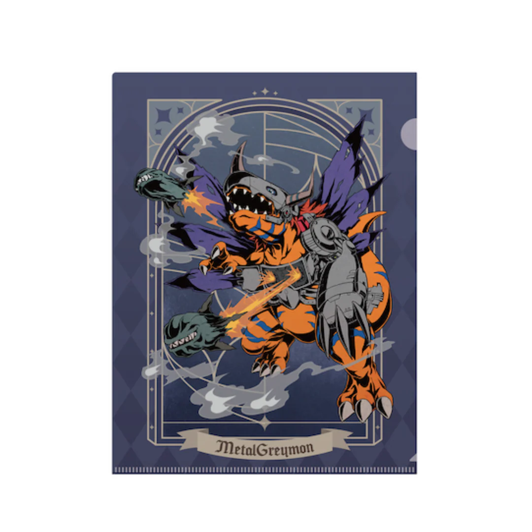 Digimon- Pop Up Store Exclusive - Digimon Adventure Ink Style Plastic File [INSTOCK] - Image 11