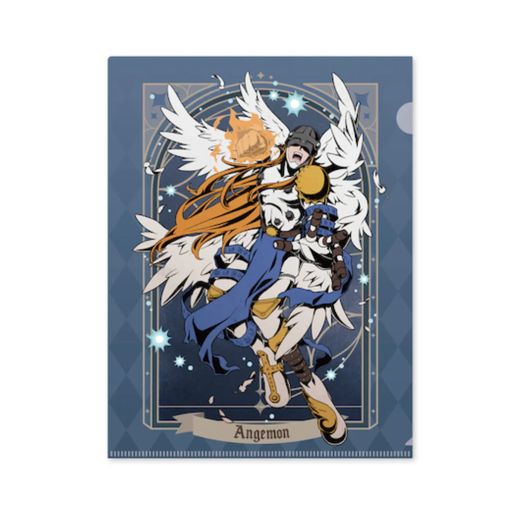 Digimon- Pop Up Store Exclusive - Digimon Adventure Ink Style Plastic File [INSTOCK] - Image 3