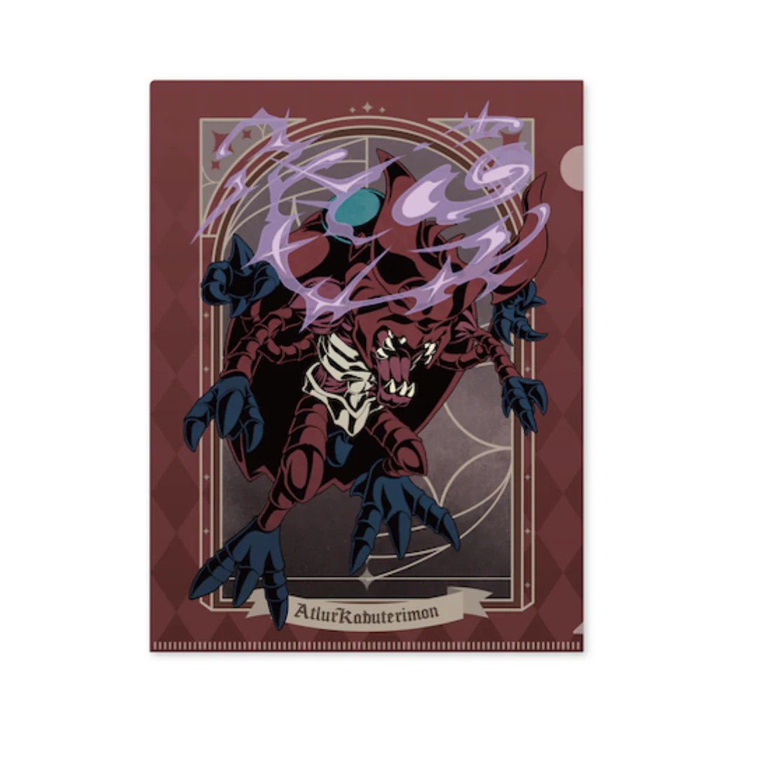 Digimon- Pop Up Store Exclusive - Digimon Adventure Ink Style Plastic File [INSTOCK] - Image 4