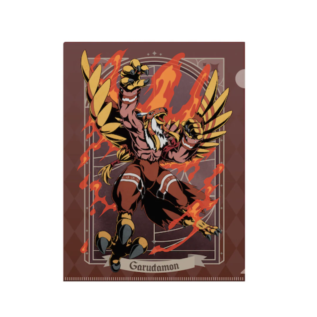 Digimon- Pop Up Store Exclusive - Digimon Adventure Ink Style Plastic File [INSTOCK] - Image 8