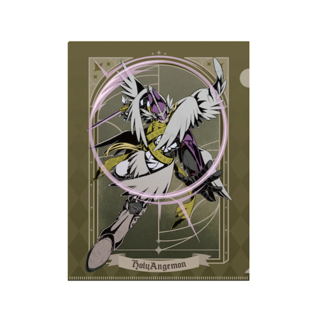 Digimon- Pop Up Store Exclusive - Digimon Adventure Ink Style Plastic File [INSTOCK] - Image 9