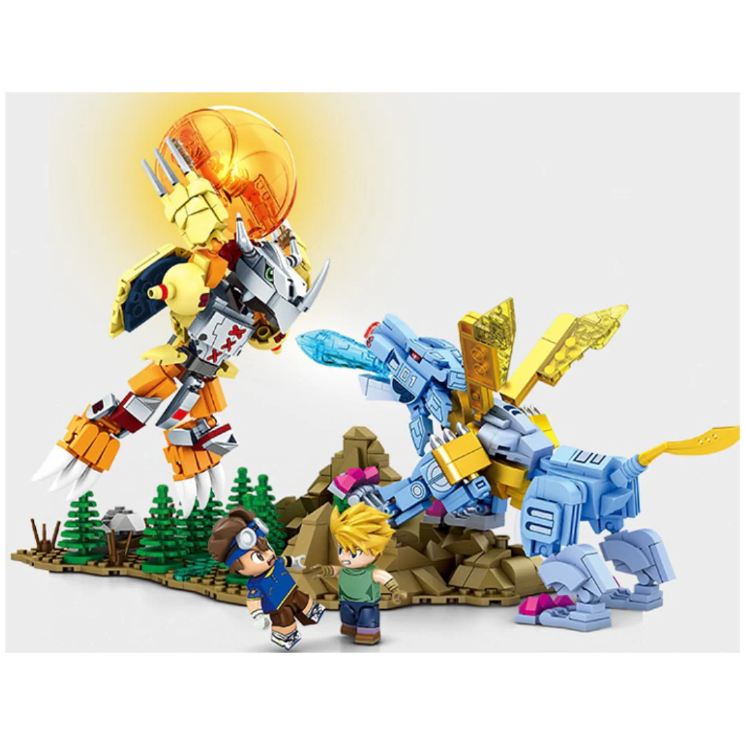 Digimon - SEMBOBLOCK Wargreymon vs Metalgarurumon set [INSTOCK] - Image 3