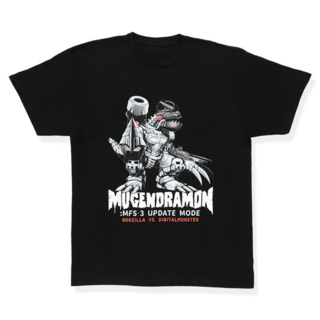 Digimon - Godzilla vs. Digital Monster T-Shirt Mugendramon: Type 3 <Reformed> Mode (Rock Pattern) [INSTOCK] - Image 3