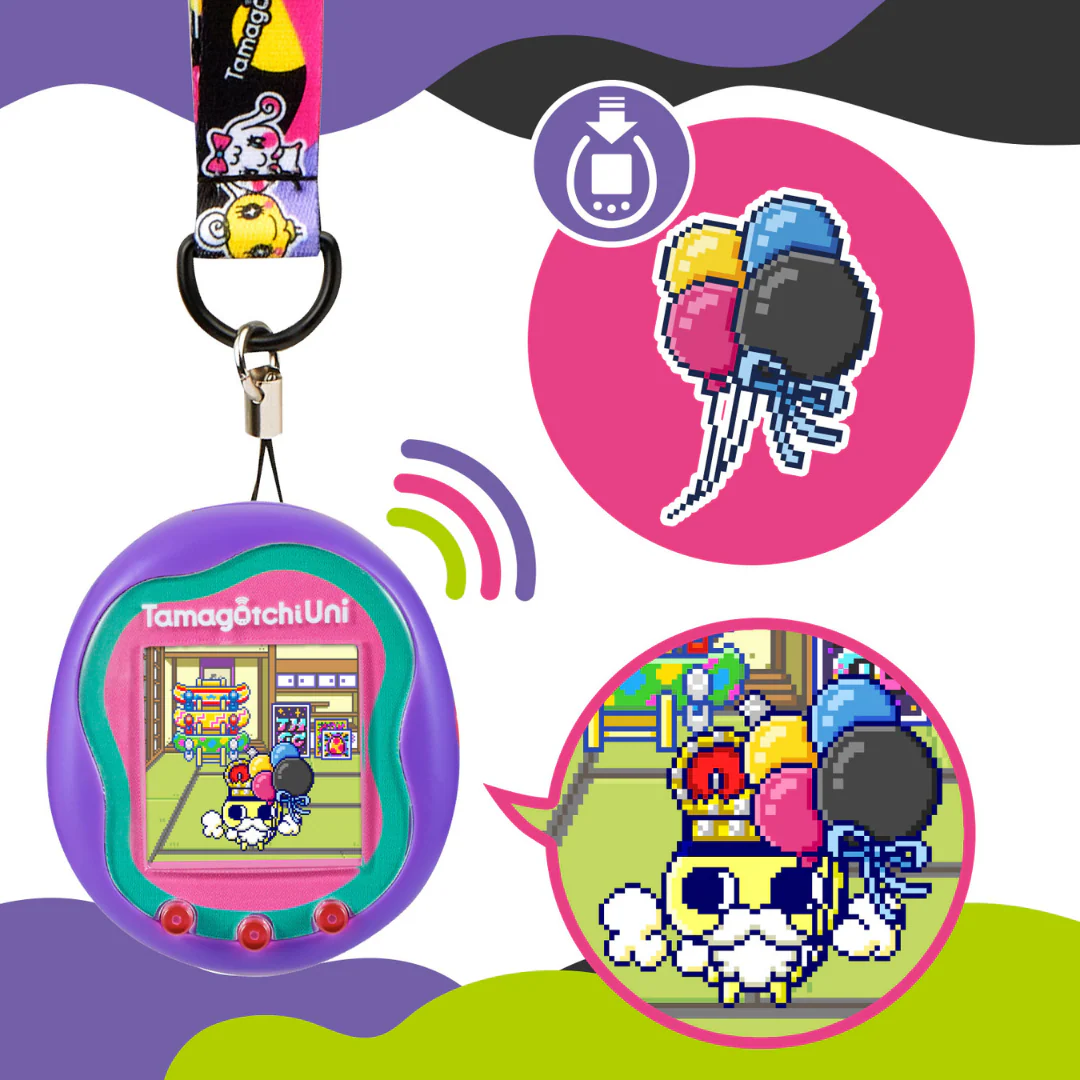 Tamagotchi Uni Lanyard - Unique Black [INSTOCK] - Image 4