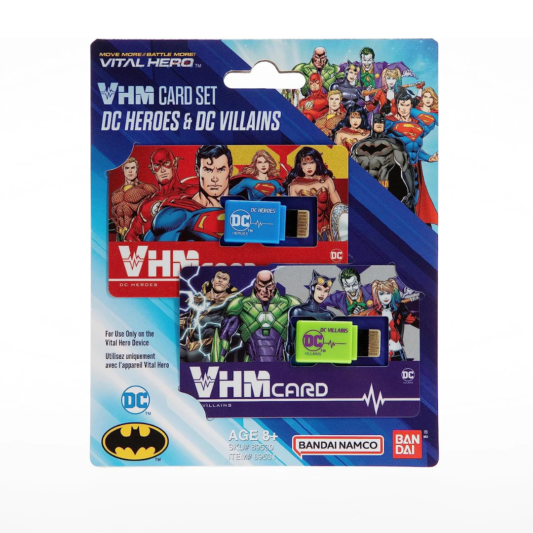 Vital Hero - Memory Card Pack - DC Heroes  & DC Villains [INSTOCK]