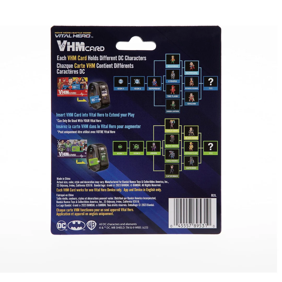 Vital Hero - Memory Card Pack - DC Heroes  & DC Villains [INSTOCK] - Image 4