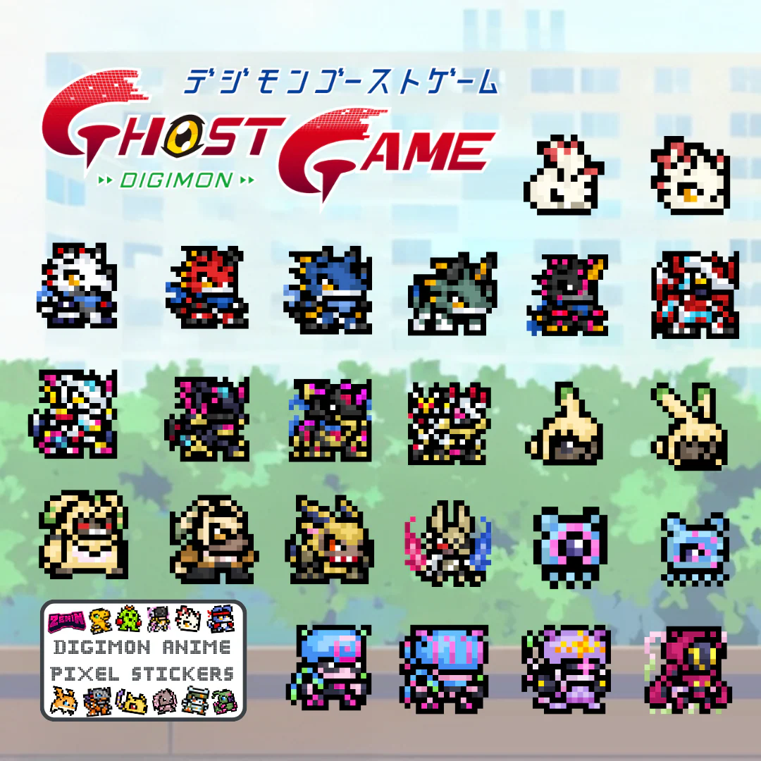 ZeninTCG - Fan-made- Anime Pixel Stickers [INSTOCK] - Image 3