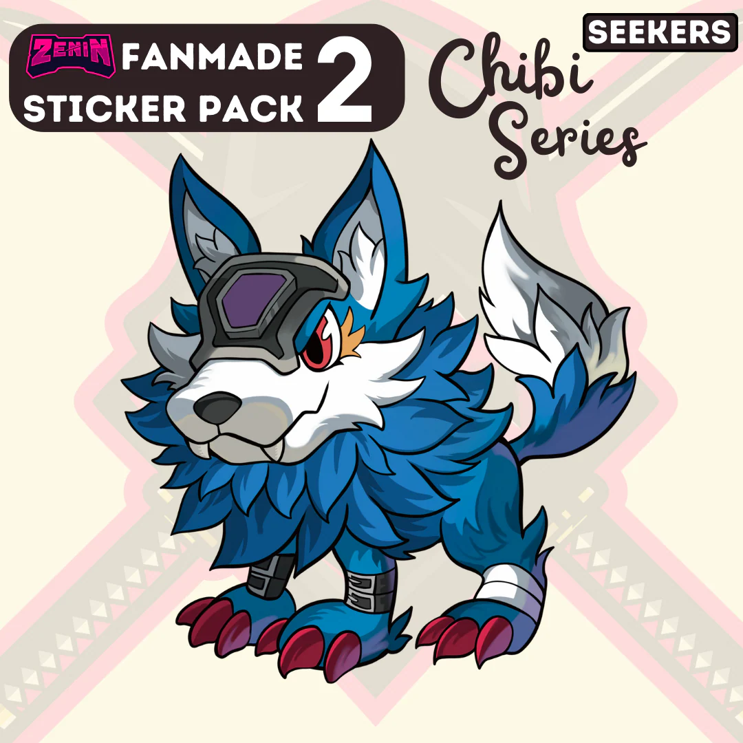 ZeninTCG - Fan-made- Chibi Sticker Pack 02 (Seekers) [INSTOCK] - Image 2