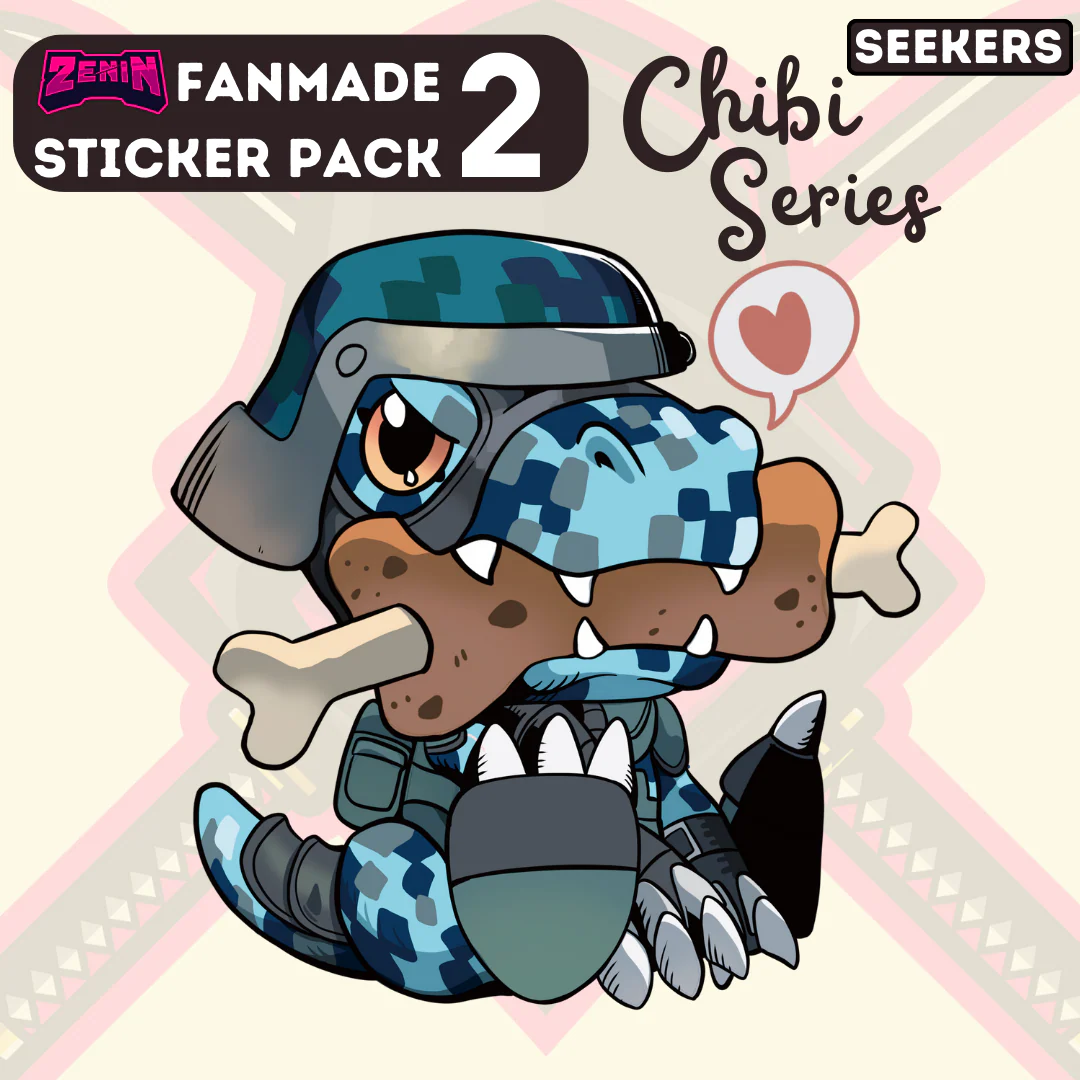 ZeninTCG - Fan-made- Chibi Sticker Pack 02 (Seekers) [INSTOCK] - Image 4