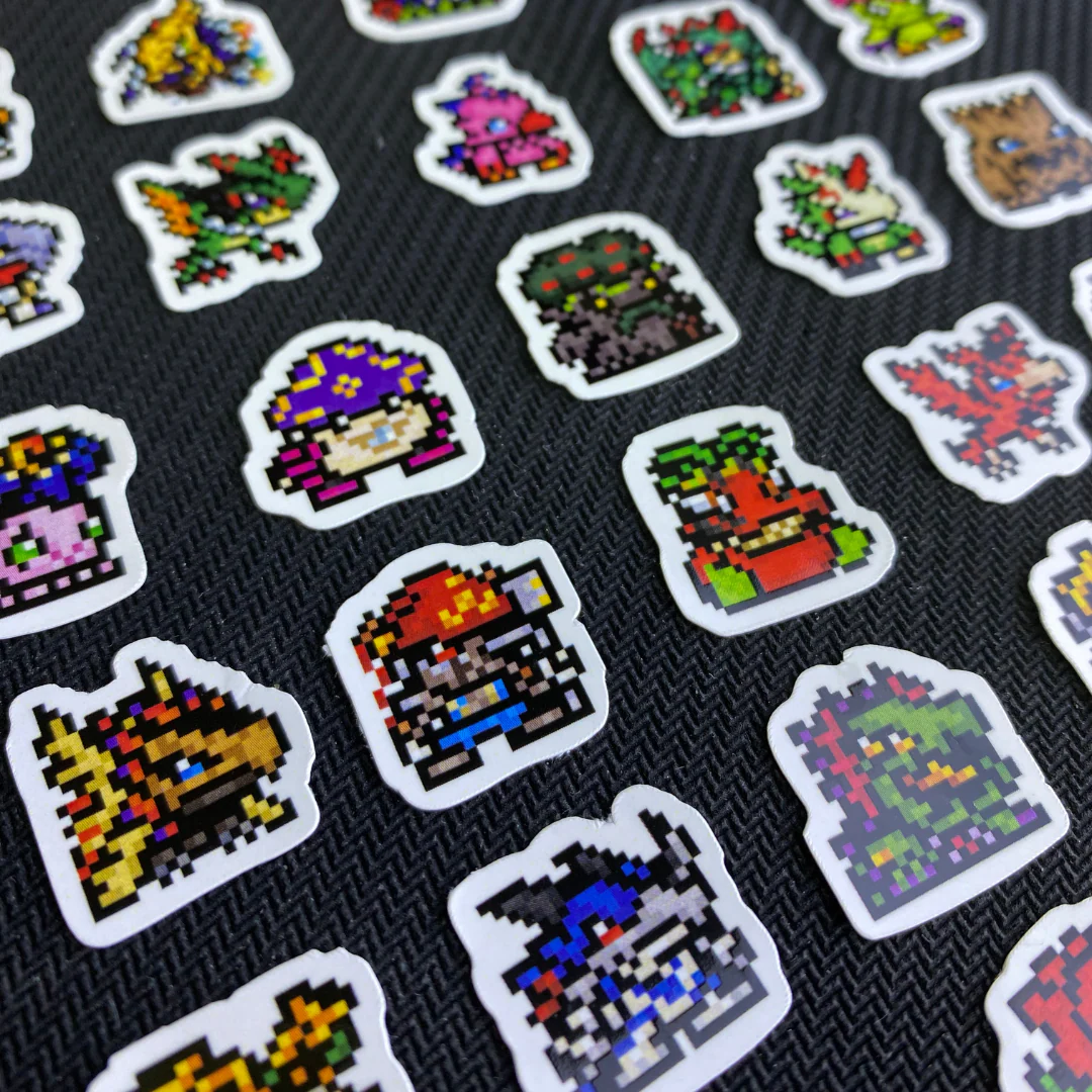 ZeninTCG - Fan-made- Mini Pixel Sticker Pack (Pendulum Series) [INSTOCK] - Image 10