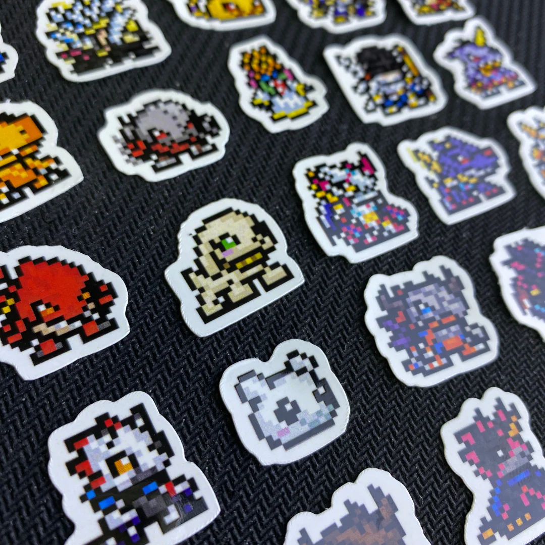 ZeninTCG - Fan-made- Mini Pixel Sticker Pack (Pendulum Series) [INSTOCK] - Image 13