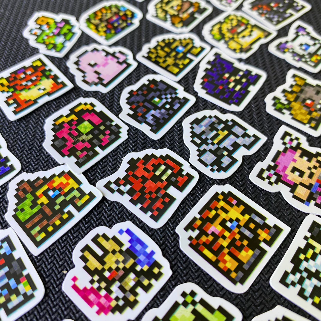 ZeninTCG - Fan-made- Mini Pixel Sticker Pack (Pendulum Series) [INSTOCK] - Image 5