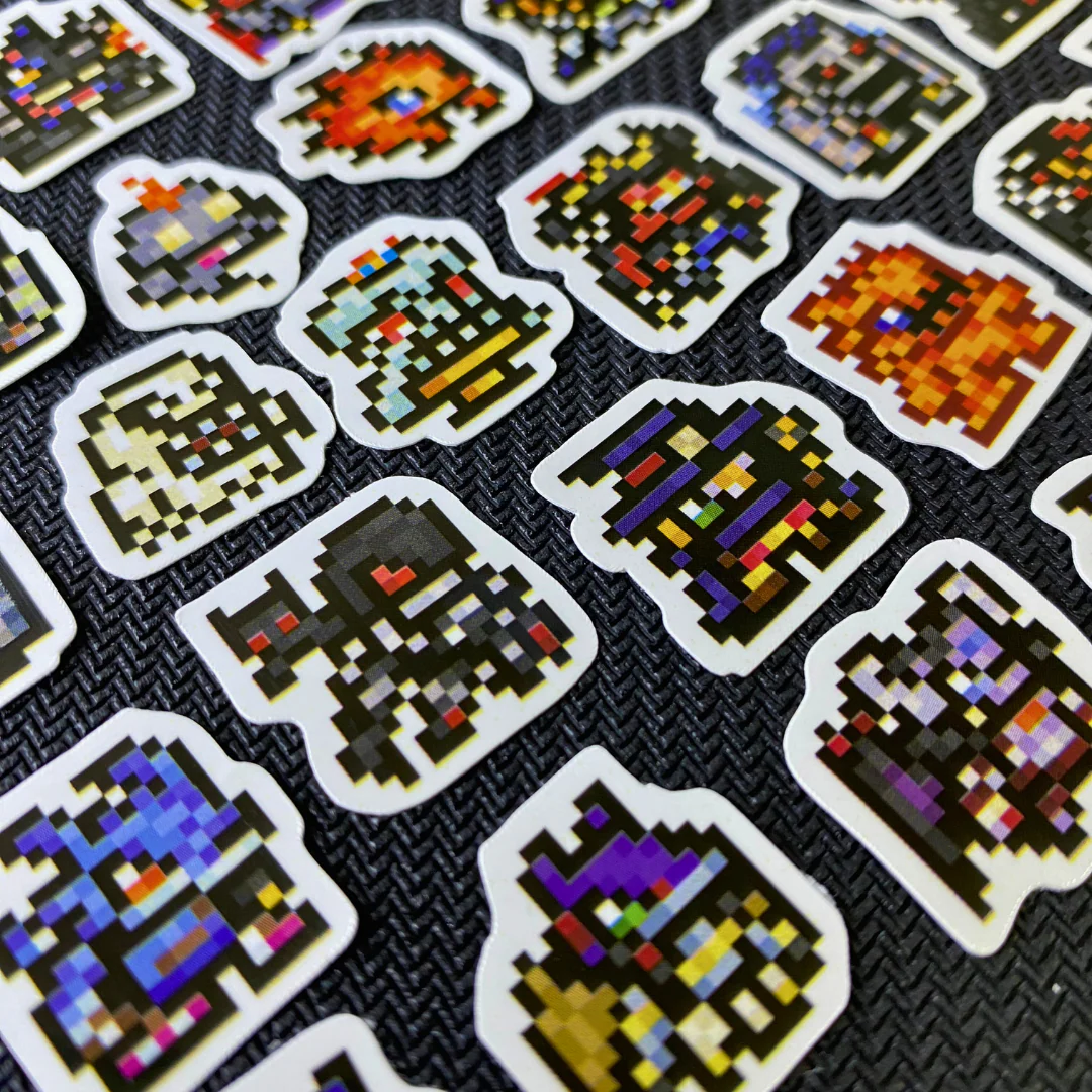 ZeninTCG - Fan-made- Mini Pixel Sticker Pack (Pendulum Series) [INSTOCK] - Image 9