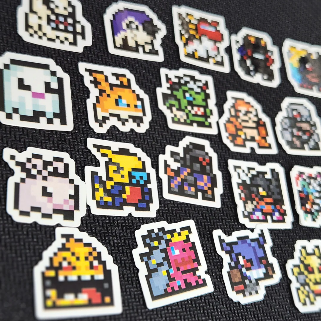 ZeninTCG - Fan-made- Mini Pixel Sticker Pack (Vpet V1-5) [INSTOCK] - Image 15