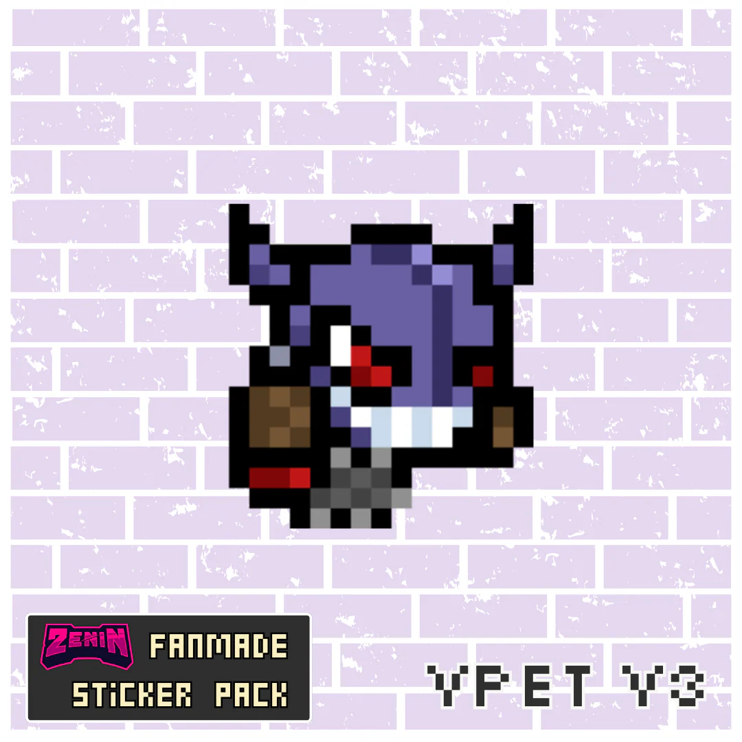 ZeninTCG - Fan-made- Mini Pixel Sticker Pack (Vpet V1-5) [INSTOCK] - Image 18
