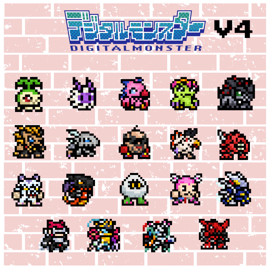 ZeninTCG - Fan-made- Mini Pixel Sticker Pack (Vpet V1-5) [INSTOCK] - Image 20