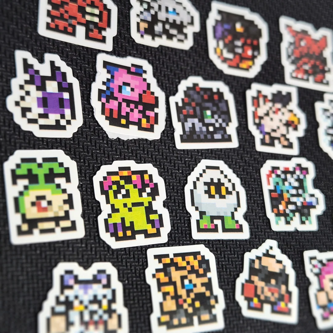 ZeninTCG - Fan-made- Mini Pixel Sticker Pack (Vpet V1-5) [INSTOCK] - Image 21