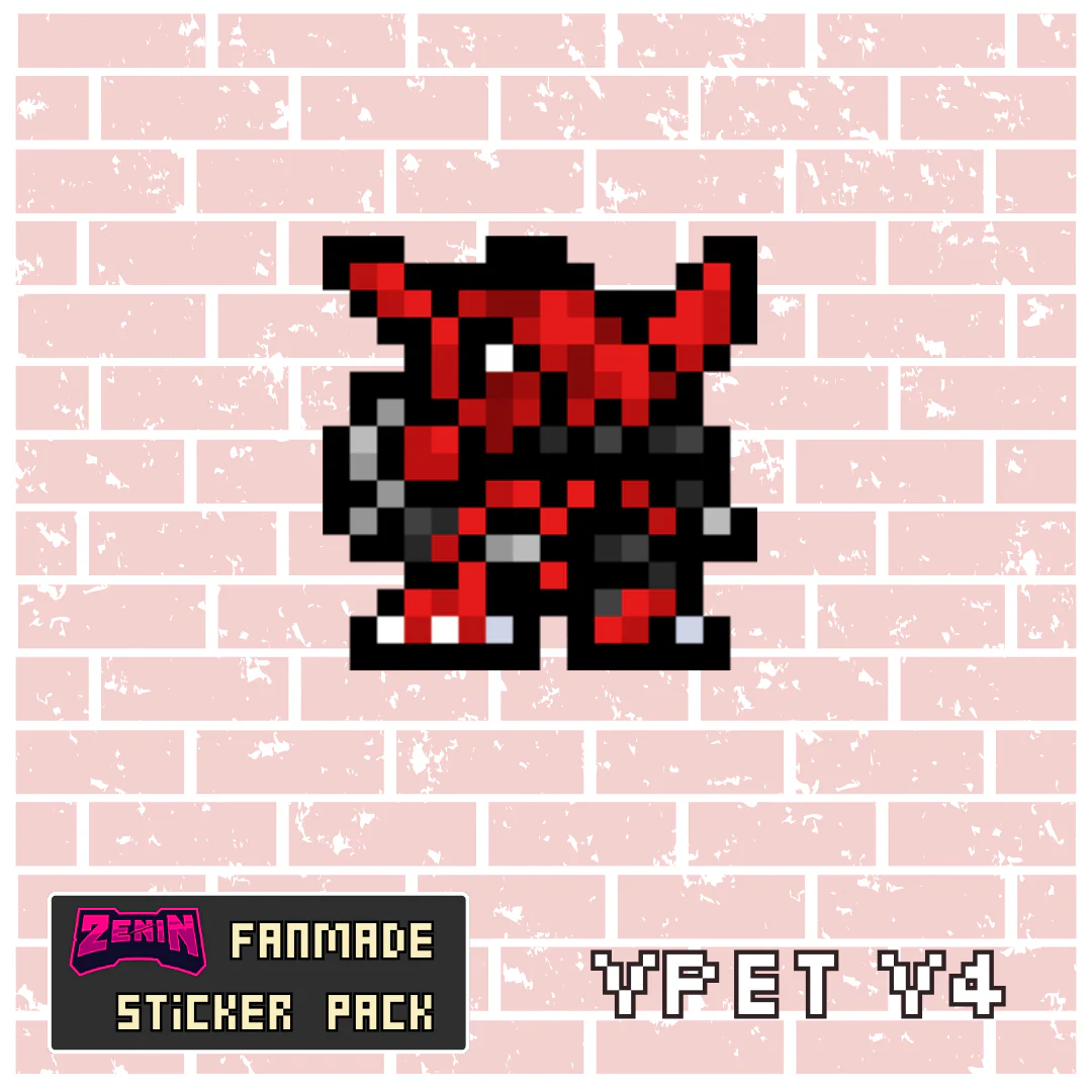 ZeninTCG - Fan-made- Mini Pixel Sticker Pack (Vpet V1-5) [INSTOCK] - Image 23