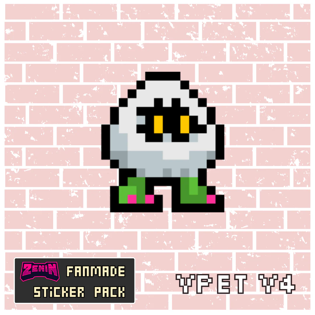 ZeninTCG - Fan-made- Mini Pixel Sticker Pack (Vpet V1-5) [INSTOCK] - Image 24