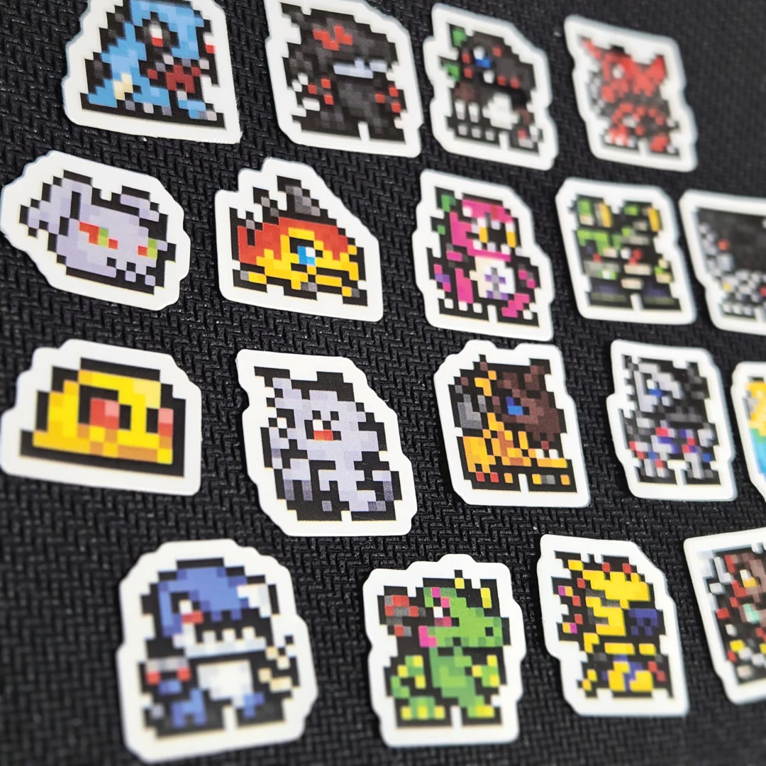 ZeninTCG - Fan-made- Mini Pixel Sticker Pack (Vpet V1-5) [INSTOCK] - Image 27
