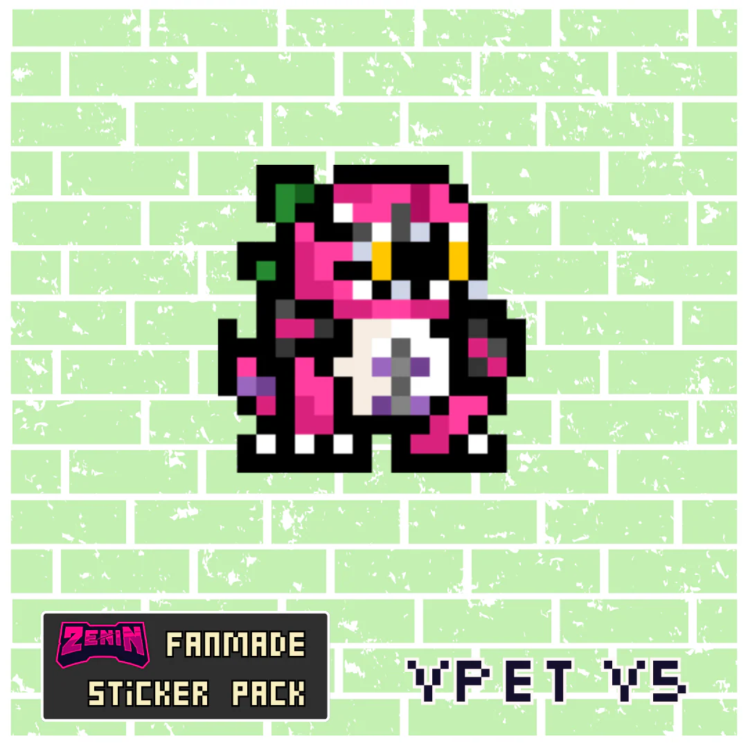 ZeninTCG - Fan-made- Mini Pixel Sticker Pack (Vpet V1-5) [INSTOCK] - Image 28