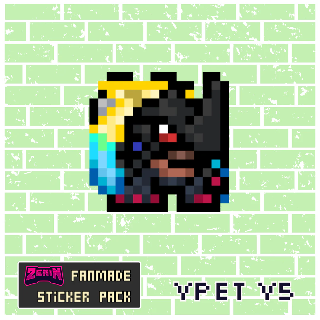 ZeninTCG - Fan-made- Mini Pixel Sticker Pack (Vpet V1-5) [INSTOCK] - Image 29