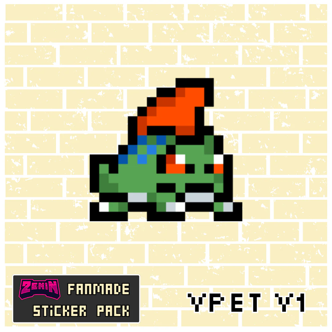 ZeninTCG - Fan-made- Mini Pixel Sticker Pack (Vpet V1-5) [INSTOCK] - Image 4