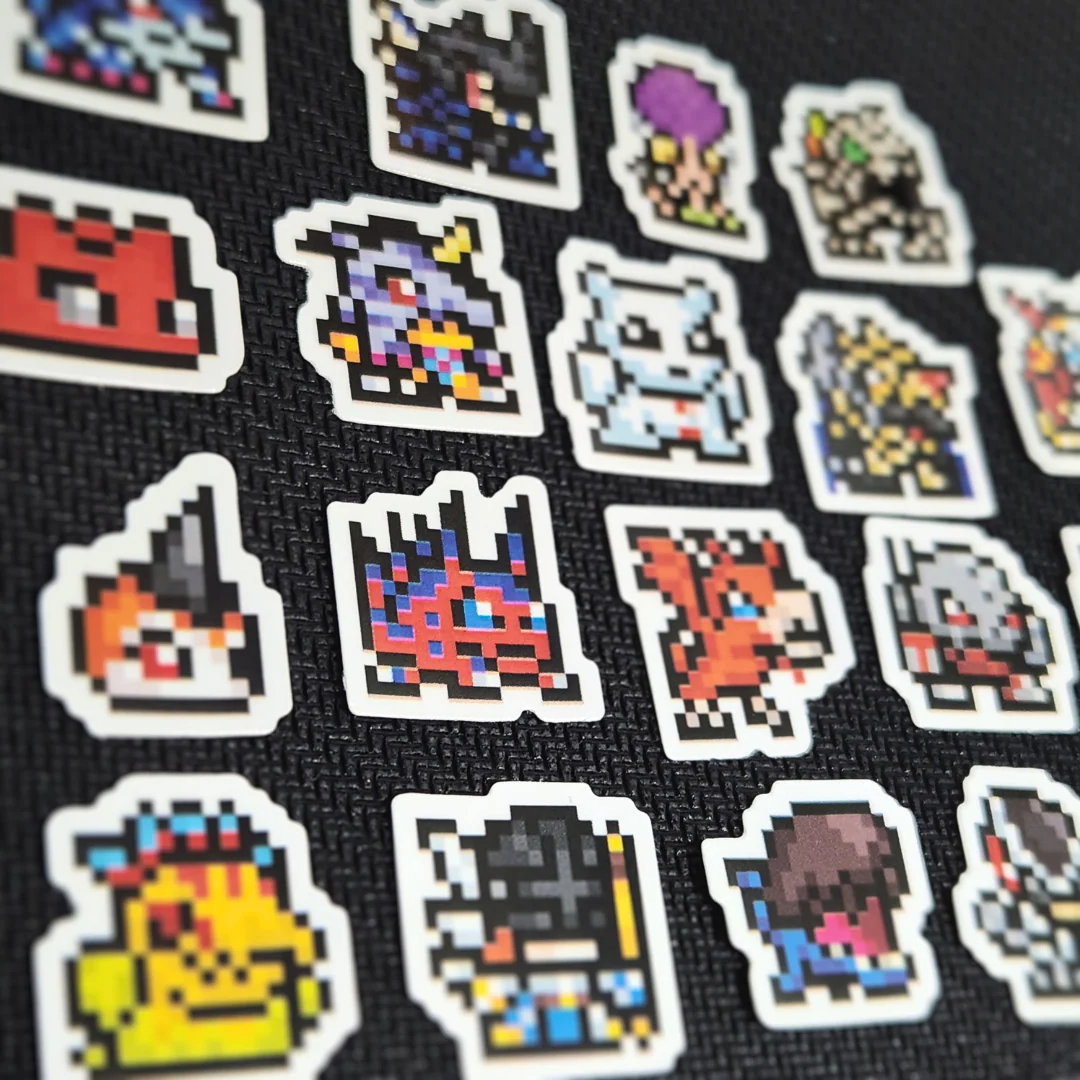ZeninTCG - Fan-made- Mini Pixel Sticker Pack (Vpet V1-5) [INSTOCK] - Image 9